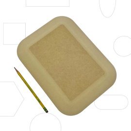 RD2 Rectangle 9 x 12-inch Pottery Form by GR Pottery Forms